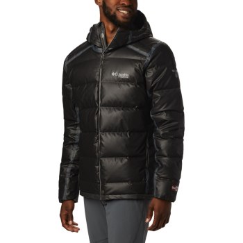 Columbia OutDry Ex Alta Peak Down, Chamarras Negros Para Hombre | 075326-IUQ